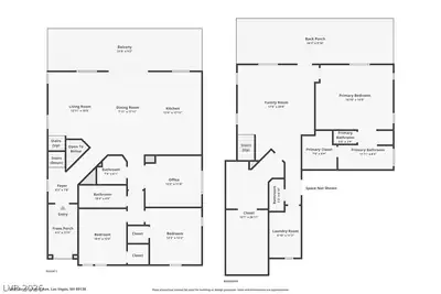 11805 Barona Mesa Avenue, Las Vegas, NV 89138 Floor Plan