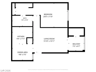 3151 Soaring Gulls Drive 1158 Floor Plan