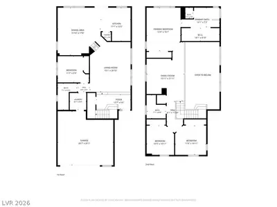 10319 Splendor Ridge Avenue, Las Vegas, NV 89135 Floor Plan