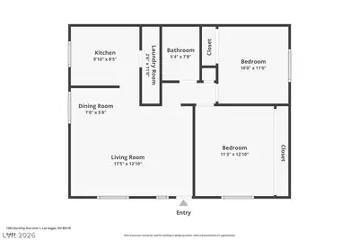 1393 Dorothy Avenue 1 Floor Plan