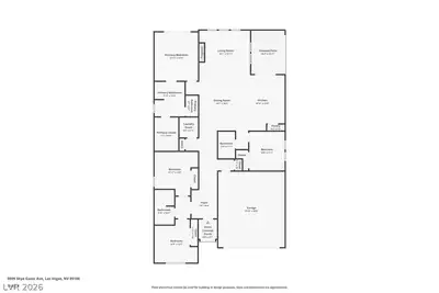 9999 Skye Gazer Avenue, Las Vegas, NV 89166 Floor Plan