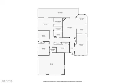 1551 Managua Drive, Las Vegas, NV 89123 Floor Plan