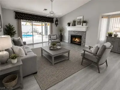 4400 Cobblehill Way, North Las Vegas, NV 89032 Living Room