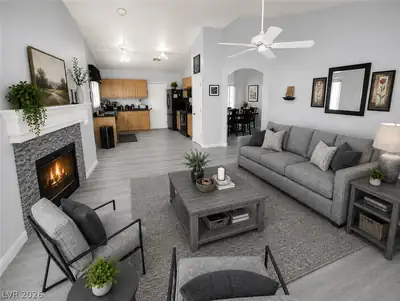 4400 Cobblehill Way, North Las Vegas, NV 89032 Living Room