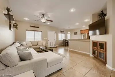 6132 Riverbelle Street, North Las Vegas, NV 89031 Living Room