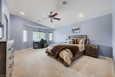 6132 Riverbelle Street, North Las Vegas, NV 89031 Primary Bedroom