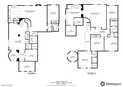 39 Perennial Border Court, Las Vegas, NV 89148 Floor Plan