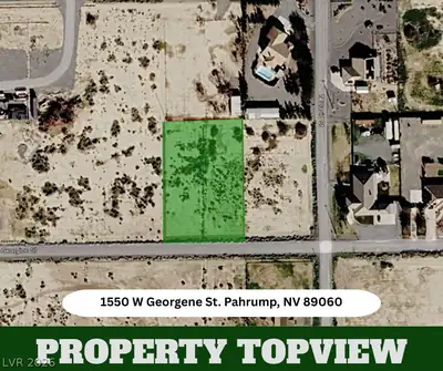 1550 Georgene Street, Pahrump, NV 89060 Lot