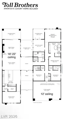 11134 Desert Heights Avenue, Las Vegas, NV 89135 Floor Plan