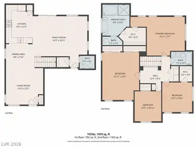 11917 Haven Street, Las Vegas, NV 89183 Floor Plan