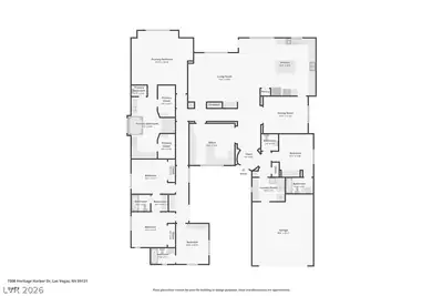 7308 Heritage Harbor Drive, Las Vegas, NV 89131 Floor Plan