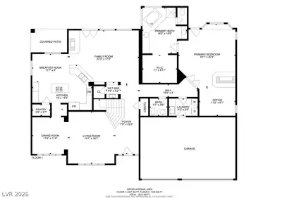197 Webster Way, Henderson, NV 89074 Floor Plan