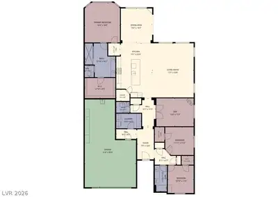 1486 Downy Peak Canyon, Mesquite, NV 89034 Floor Plan