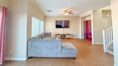 6242 Standing Elm Street, North Las Vegas, NV 89081 Living Room