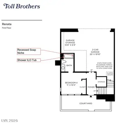 643 Talon Ridge Street Floor Plan