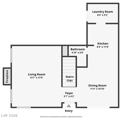 10134 Quaint Tree Street, Las Vegas, NV 89183 Floor Plan