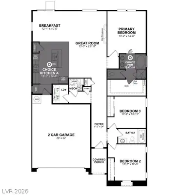 292 Oboe Place, Henderson, NV 89015 Floor Plan