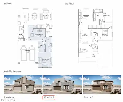 521 Daphne Terrace Street, Henderson, NV 89011 Floor Plan