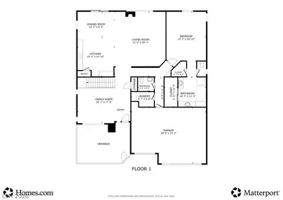 10017 Scenic Walk Avenue Floor Plan