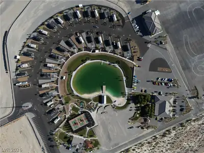3320 South Spring Mountain Boulevard Aerial View