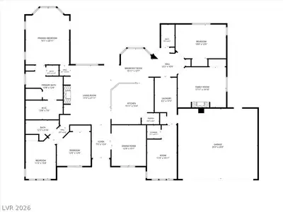 6671 Greenbriar Court, Pahrump, NV 89061 Floor Plan