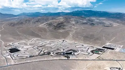3340 South Spring Mountain Boulevard Aerial View
