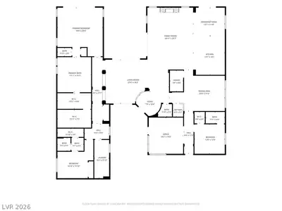 81 Navarra Canyon Court, Las Vegas, NV 89138 Floor Plan
