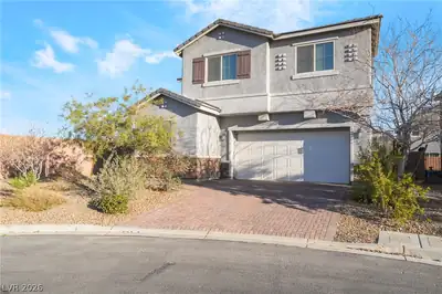5946 Roaring Canyon Court, Las Vegas, NV 89139 Front of Structure