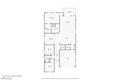 176 Cabo Cruces Drive, Henderson, NV 89011 Floor Plan