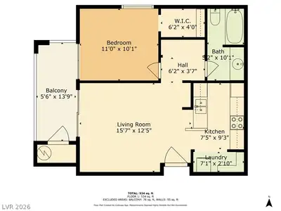 3550 Bay Sands Drive 1031 Floor Plan