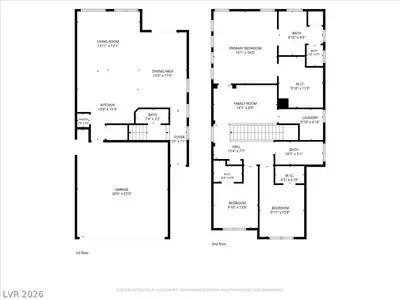 371 Wilford Springs Street, Henderson, NV 89014 Floor Plan