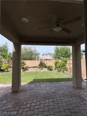 6633 West Evander Street Patio