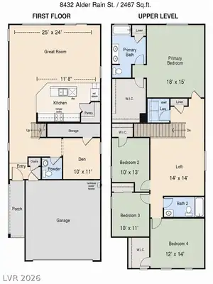 8432 Alder Rain Street Floor Plan