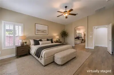 5924 Bullboat Court, North Las Vegas, NV 89031 Primary Bedroom