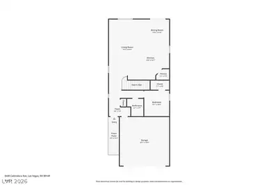 8439 Cabirolera Avenue, Las Vegas, NV 89149 Floor Plan