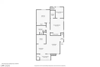 1751 East Reno Avenue 206 Floor Plan