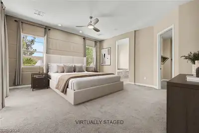 7132 Shire Ridge Avenue, Las Vegas, NV 89131 Primary Bedroom