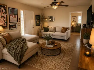 1310 Franklin Avenue, Las Vegas, NV 89104 Living Room
