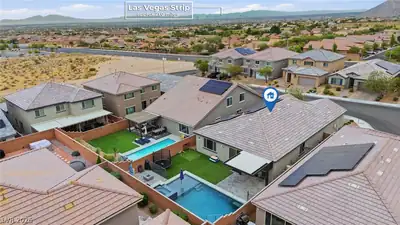 10424 Mont Pourri Court, Las Vegas, NV 89149 Aerial View