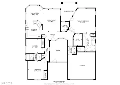 792 Capri Drive, Boulder City, NV 89005 Floor Plan