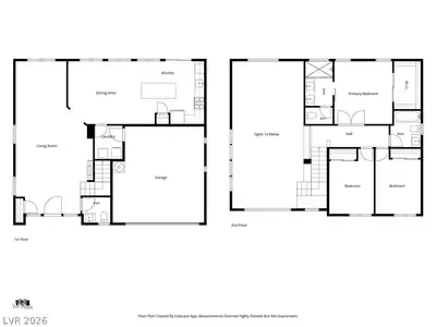 1917 Thunder Ridge Circle, Henderson, NV 89012 Floor Plan