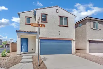 3674 Via Sonja Avenue, Las Vegas, NV 89115 Front of Structure