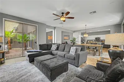 1045 Via Canale Drive Living Room