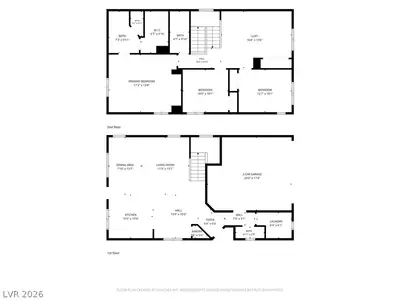 5634 African Lilly Court, Las Vegas, NV 89130 Floor Plan