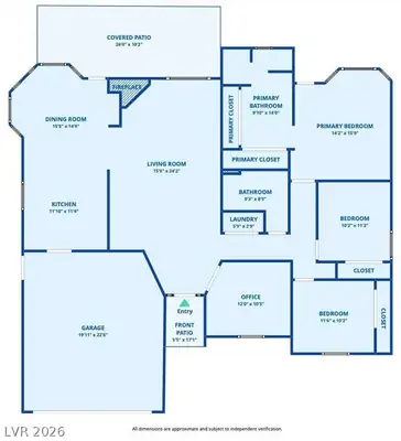 69 Chesney Drive, Henderson, NV 89074 Floor Plan