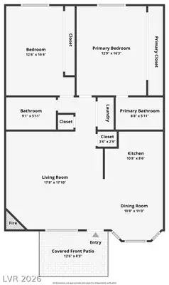 2713 Beaver Creek Court 102 Floor Plan