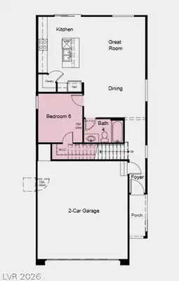650 Semitone Lane, Henderson, NV 89015 Floor Plan
