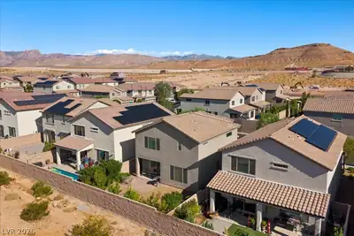 9911 Fletcher Peak Avenue, Las Vegas, NV 89178 Aerial View