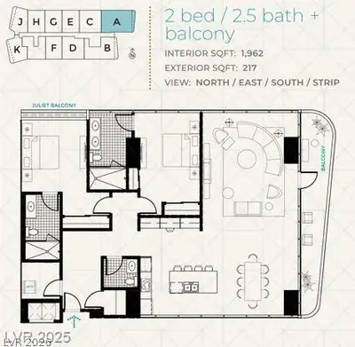 4471 Dean Martin Drive 3810 Floor Plan