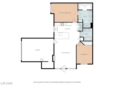 3601 Arginis Street 102 Floor Plan